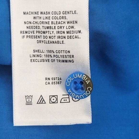 Columbia Shirt Men Size Large PFG Bonehead Long Sleeve Shirt Fishing Outdoors - Picture 7 of 8